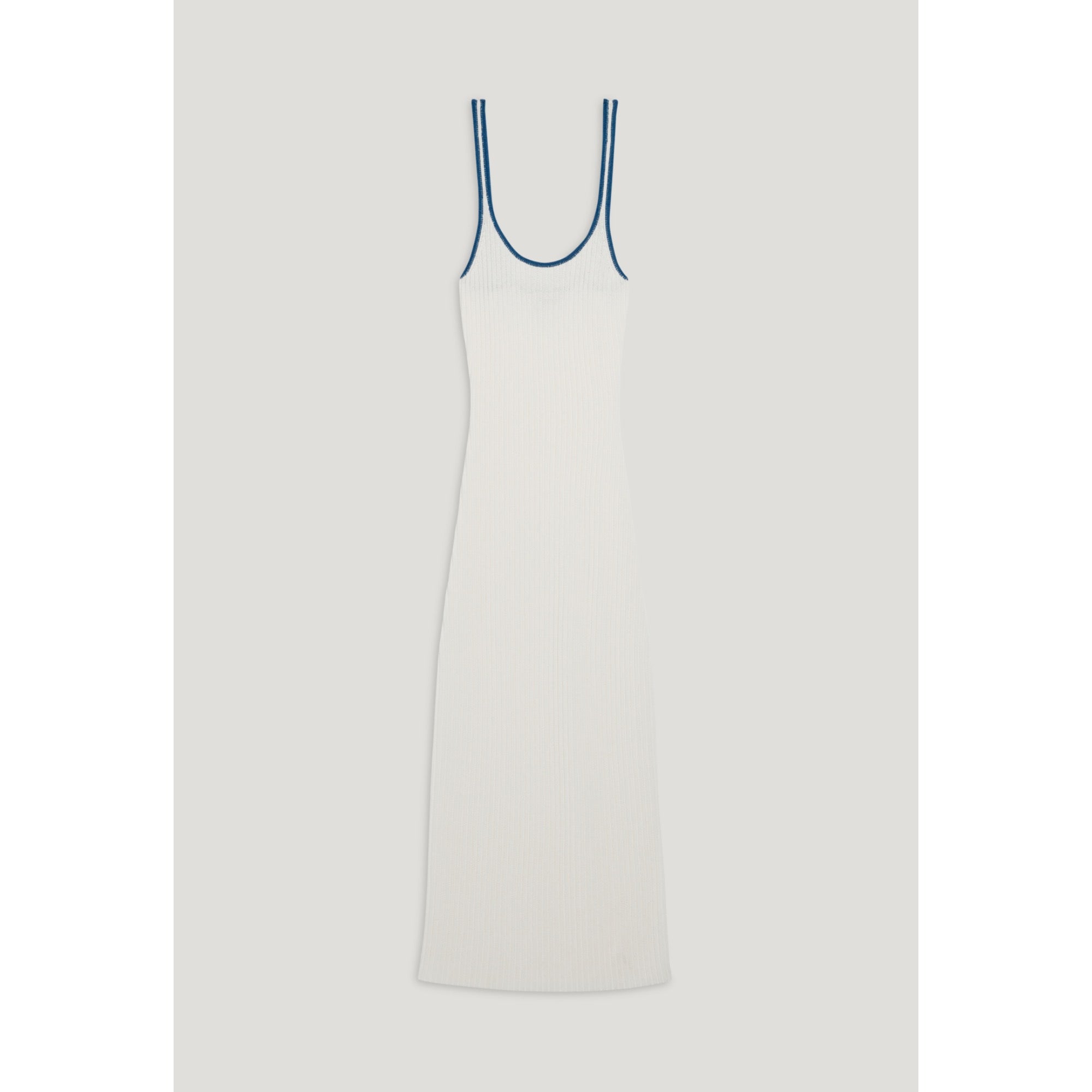 Women Cream Crochet Maxi Dress - Ecru