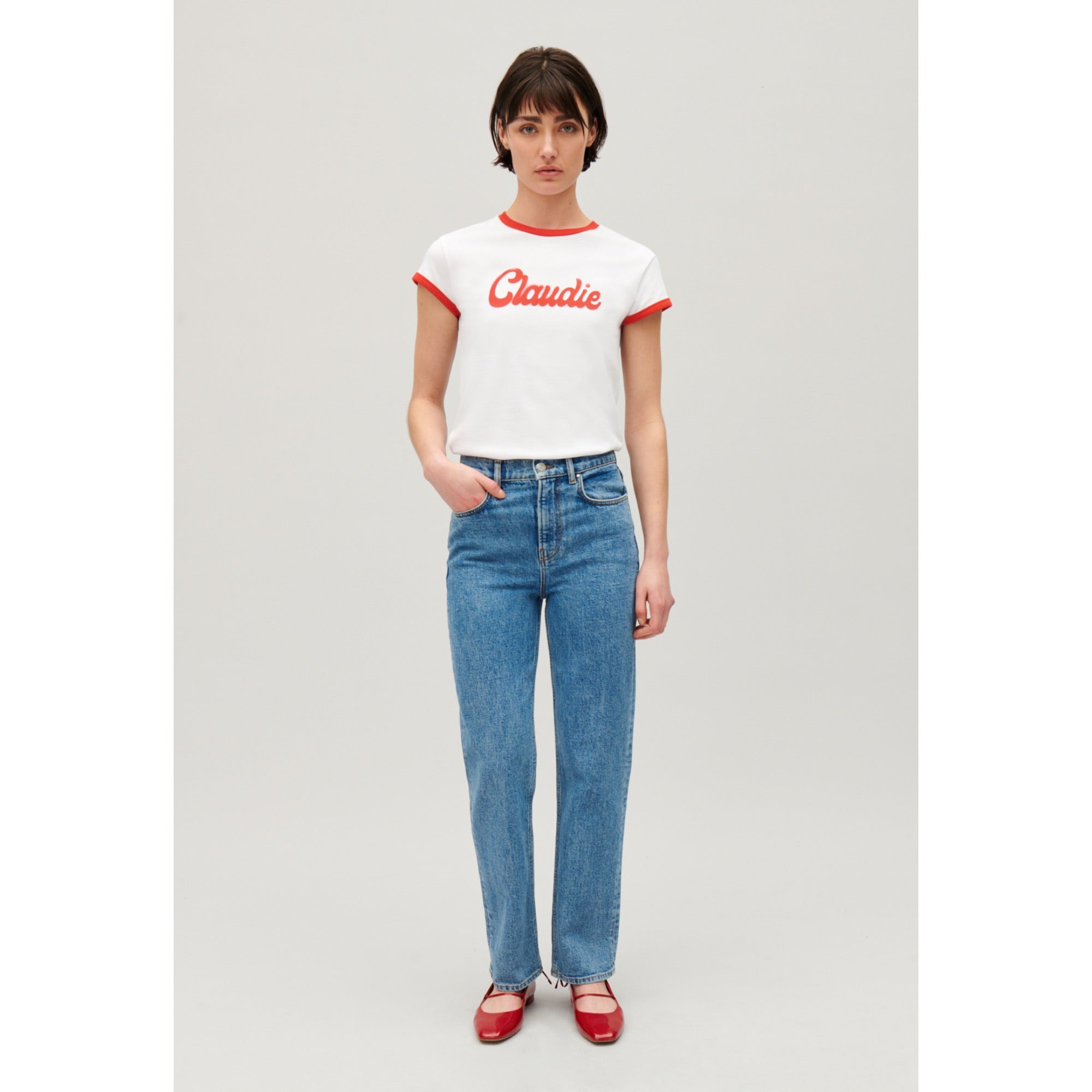 Women Claudie T-Shirt - Ecru