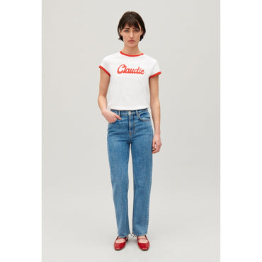 Women Claudie T-Shirt - Ecru