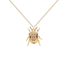 Luck Beetle Amulet Necklace