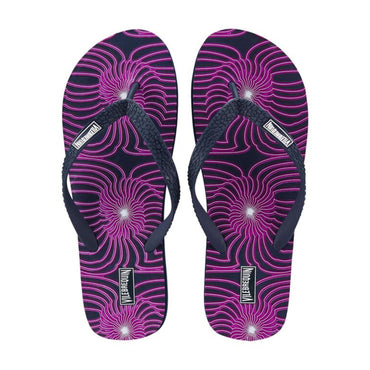 Purple Family Print Hypno Shell Violet Men Copp Shoes