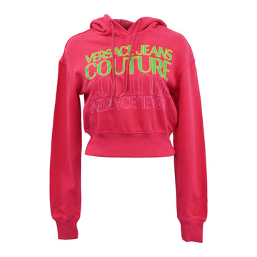 Women C Upside Down C Sweatshirt - Fuxia