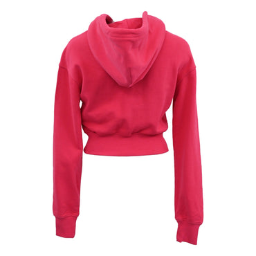 Women C Upside Down C Sweatshirt - Fuxia