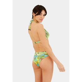 Green Family Print Jungle Rousseau Women Flechett Swimsuit