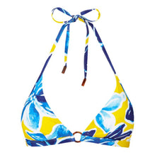 Blue Family Print Macro Raiat Women Flechett Swimsuit