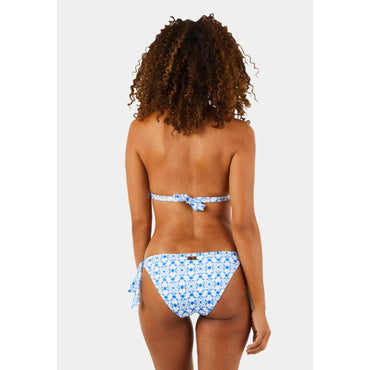 Blue Family Print Ikat Medusa Women Flamme Swimsuit