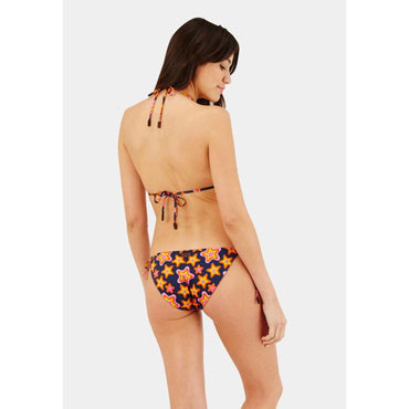 Blue Family Print Stars Gift Women Flore Swimsuit