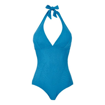 Blue Women Famous Swimsuit