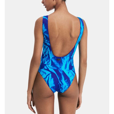 Blue Women Fox Swimsuit