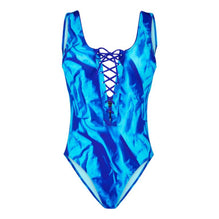 Blue Women Fox Swimsuit