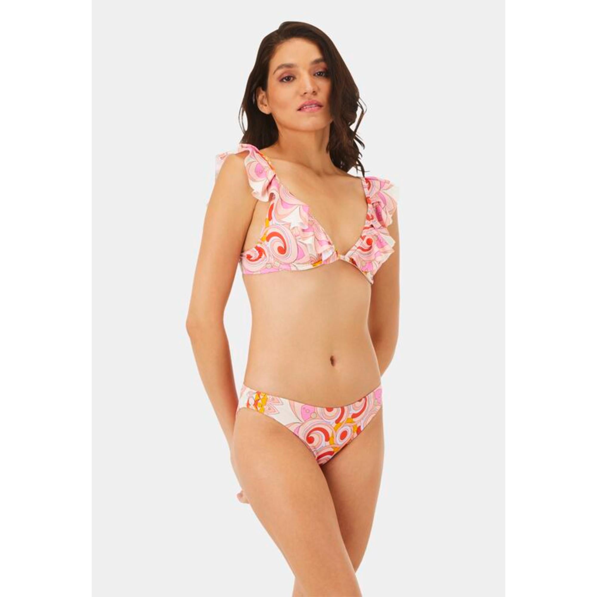 Pink Print Mother/Daughter Mandala Women Frise Swimsuit