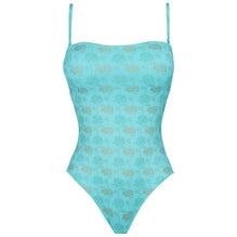 Blue Print Mother/Daughter Irid.Flower Women Facette Swimsuit