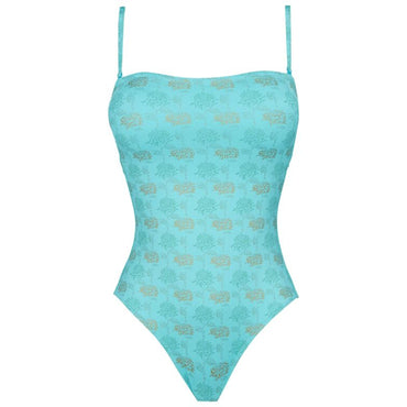 Blue Print Mother/Daughter Irid.Flower Women Facette Swimsuit