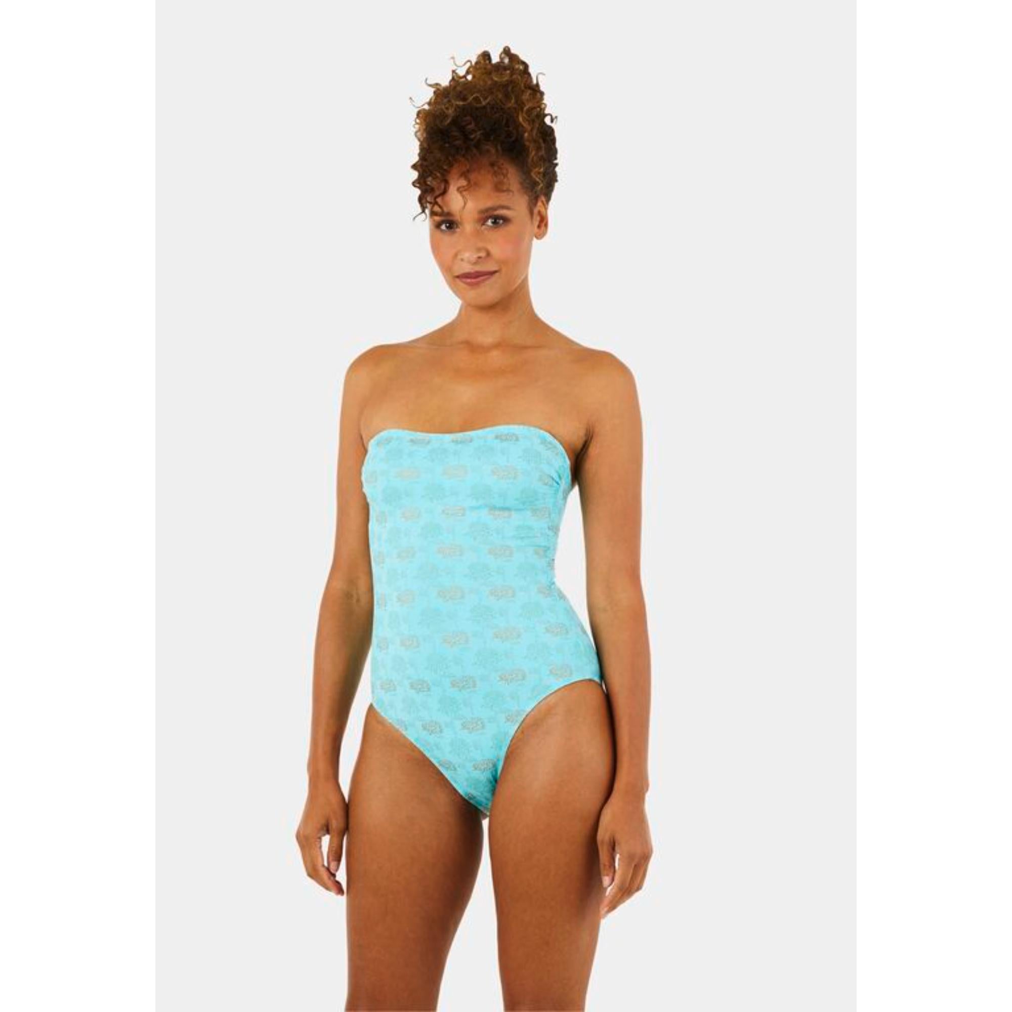 Blue Print Mother/Daughter Irid.Flower Women Facette Swimsuit