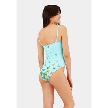 Blue Women Facette Swimsuit