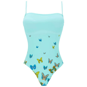 Blue Women Facette Swimsuit