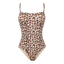 Beige Family Print Tt Leo Women Facette Swimsuit