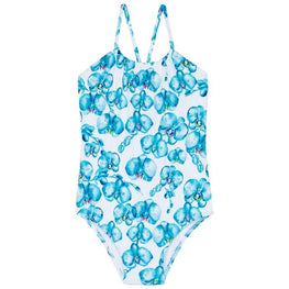 Blue Print Mother/Daughter Orchidees Girl Gazette Swimsuit