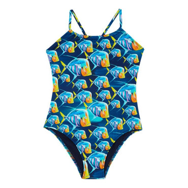 Blue Print Father/Son/Daughter Piranhas 23E Girl Gazette Swimsuit