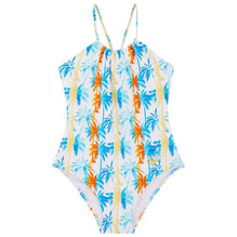 Multicolor Family Print Beach Boys Girl Gazette Swimsuit