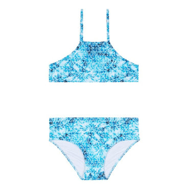 Blue Print Mother/Daughter Flower T&D Girl Gomette Swimsuit