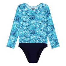 Blue Print Mother/Daughter Flower T&D Girl Galaxie Swimsuit