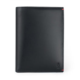 Gulliver Travel Passport Holder (RFID USA Wax Leather) - Black