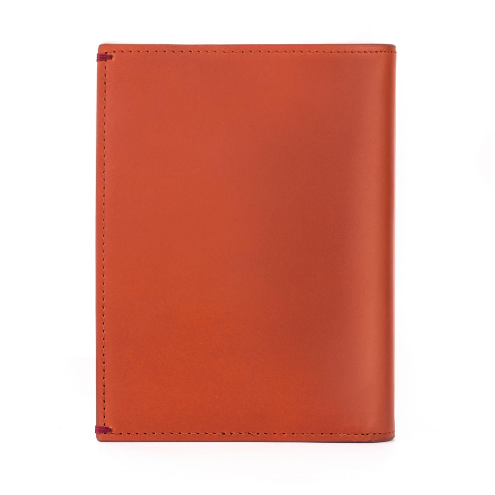 Gulliver Travel Passport Holder (RFID USA Wax Leather) - Tan Brown