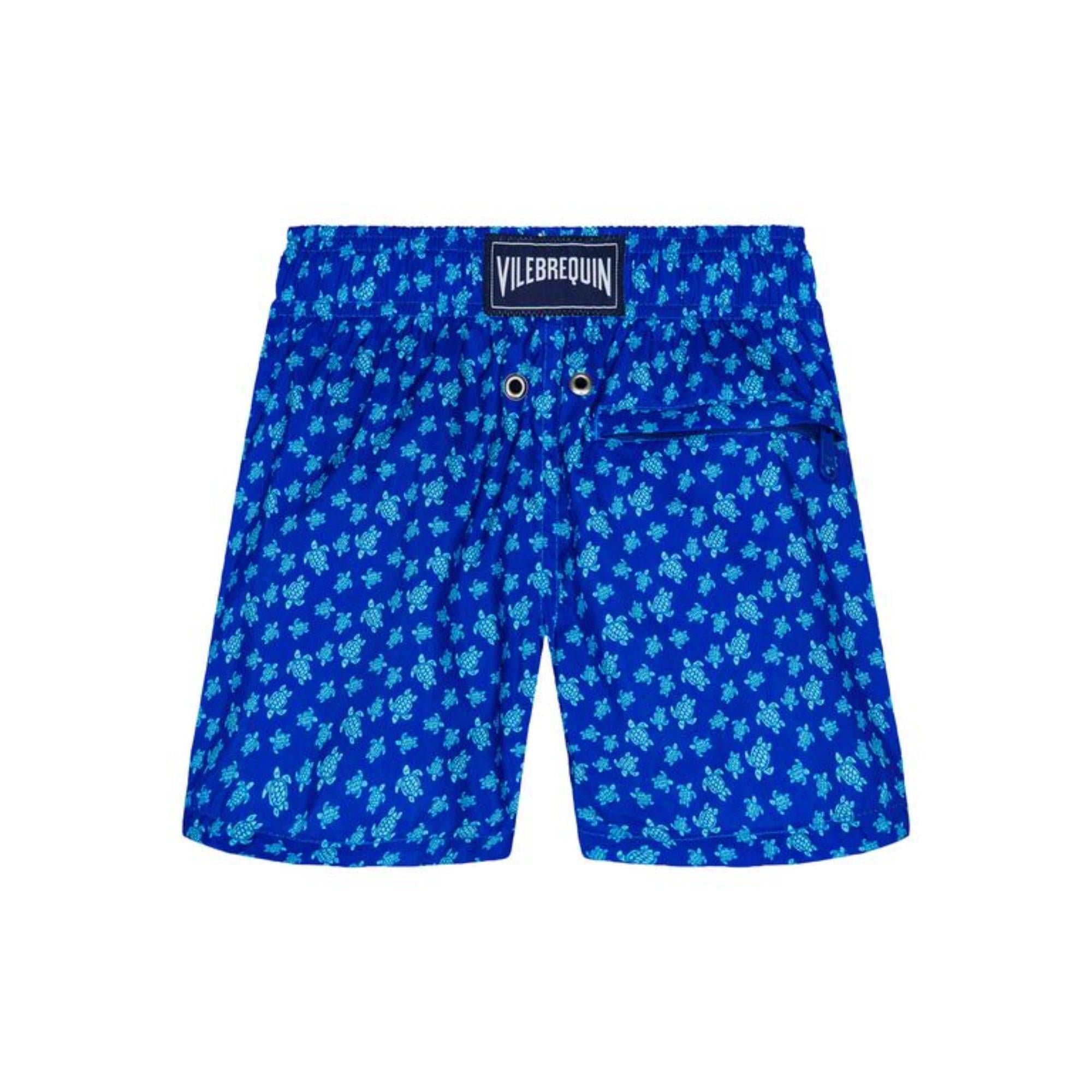 Blue Print Father/Son Micro Rnd Blue Boy Jihin Swimsuit