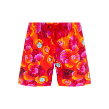 Orange Print Father/Son Mix Flow Boy Jirise Swimsuit