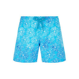 Blue Print Father/Son Urch Print Boy Jirise Swimsuit