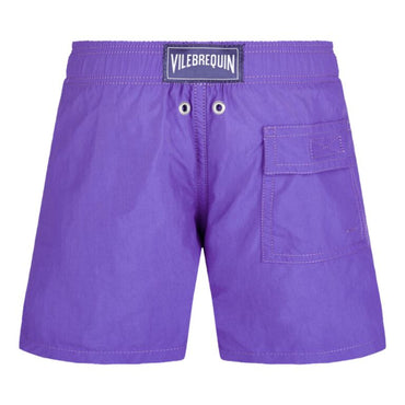 Purple Print Father/Son Aqua Rnde Tortu Boy Jim Swimsuit