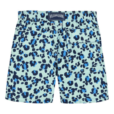 Blue Family Print Tt Leo Boy Jim Swimsuit