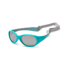 Koolsun Flex Baby Sunglasses 0-3 years - Aqua Grey