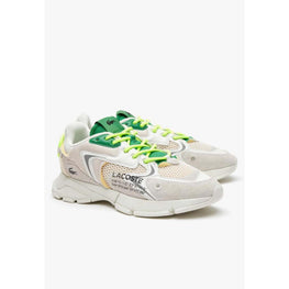 Lacoste L003 Neo Textile Sneakers - White / Green