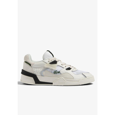 Lacoste LT Court 125 Leather Sneakers - White & Off White