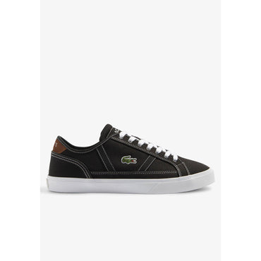 Lacoste Sideline Pro Textile Sneakers - Black & White