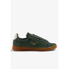 Lacoste Carnaby Pro Wide Lace Leather Sneakers - Green & Gum