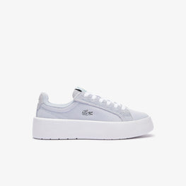 Lacoste Carnaby Platform Shoes - Light Blue / White