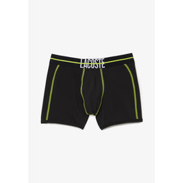 Lacoste Seamless Jersey Trunks - Black / Yellow