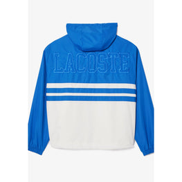 Lacoste Sportsuit Showerproof Zipped Track Jacket - Blue / White