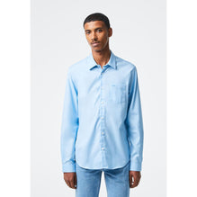 Lacoste Regular Fit Shaped Collar Shirt - Blue