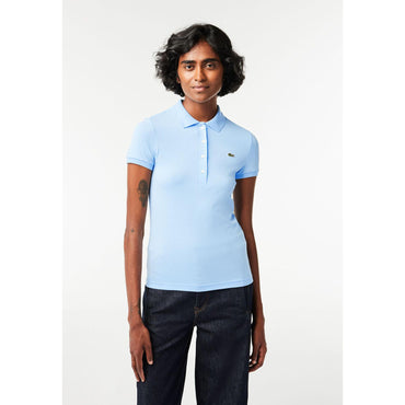 Lacoste L.12.D Slim Fit Jersey Polo - Blue