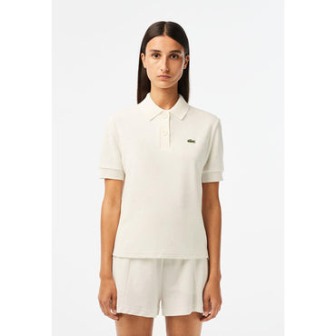 Lacoste Organic Cotton Terry Polo - White