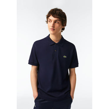 Lacoste Classic Fit Heavy Cotton Piqué L.12.21 Polo - Marine