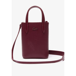 Lacoste Chantaco Classics Leather Tote: Mini - Zin