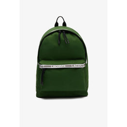 Lacoste Neocroc Backpack with Zipped Logo Straps - Vert Noir Blanc