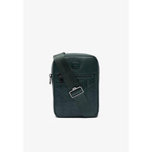 Lacoste Monogram Print Vertical Satchel - Sinople