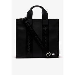 Lacoste Contrast Print Tote - Noir