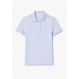 Lacoste L.12.D Slim Fit Stretch Mini Piqué Polo Shirt - Light Blue